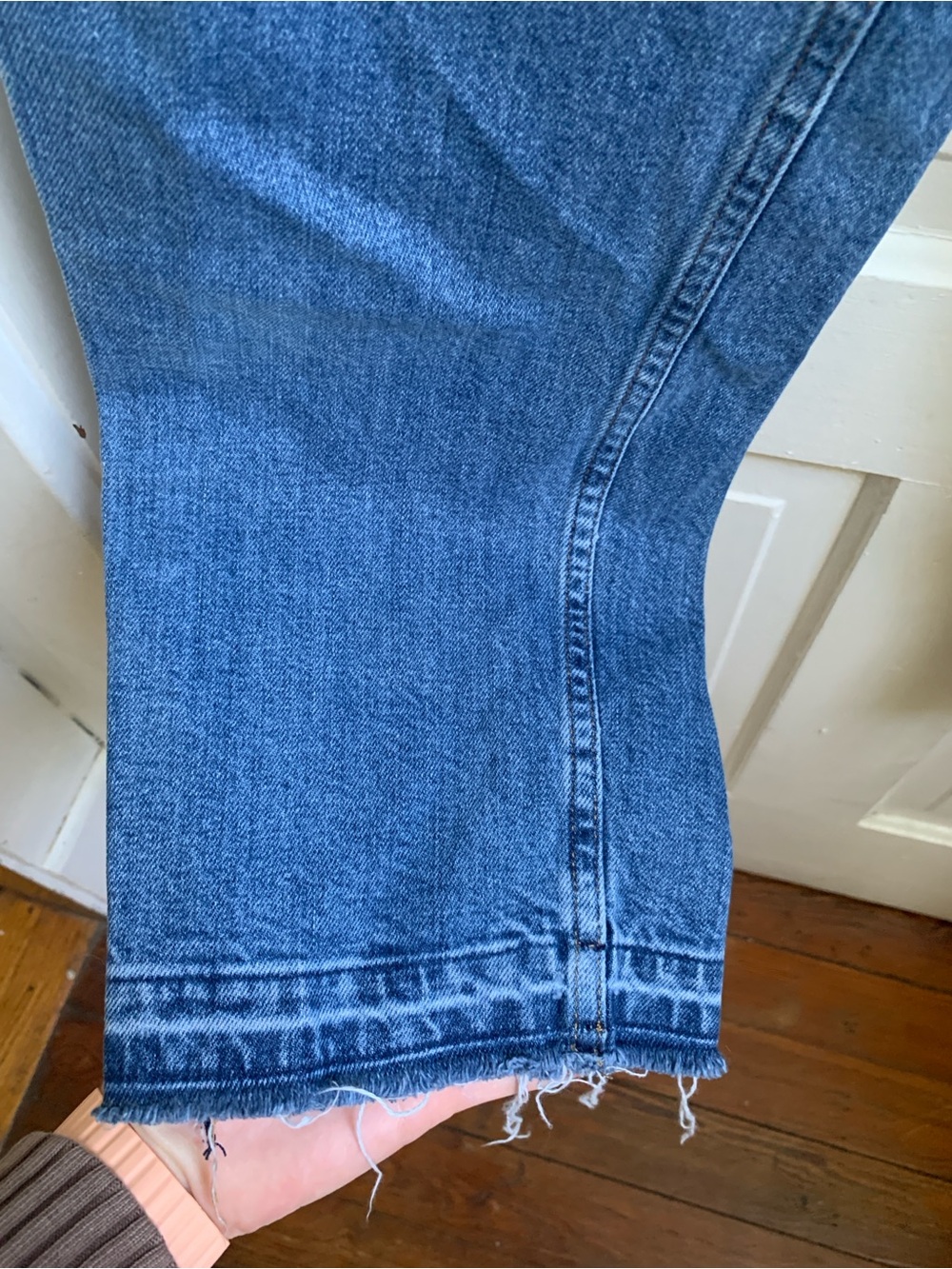 Everlane Way High Organic Cotton Straight Leg Jeans Size 25 Long - Picture 7 of 7